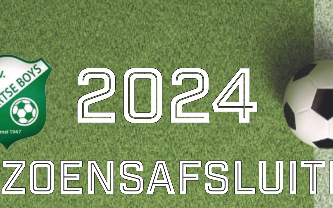 Seizoensafsluiting jeugd 2023/2024